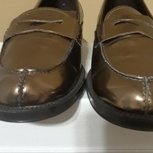 AEROSOLES. -  BRONZE WOMEN LOAFERS - SIZE 9